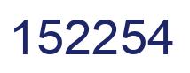 Número 152254 imagen azul