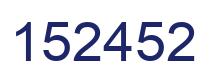Número 152452 imagen azul