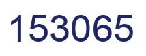Número 153065 imagen azul