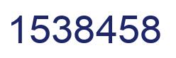 Número 1538458 imagen azul