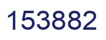 Number 153882 blue image