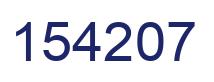 Número 154207 imagen azul