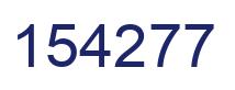 Número 154277 imagen azul