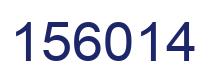 Número 156014 imagen azul