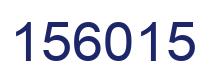 Número 156015 imagen azul