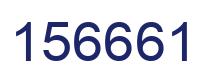 Número 156661 imagen azul