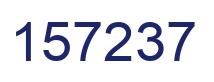 Número 157237 imagen azul