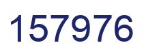 Número 157976 imagen azul