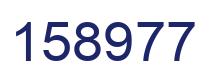Número 158977 imagen azul