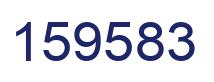 Número 159583 imagen azul