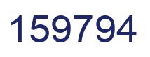Número 159794 imagen azul