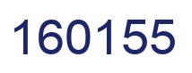 Number 160155 blue image