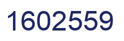 Número 1602559 imagen azul