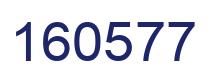 Number 160577 blue image
