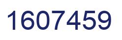 Número 1607459 imagen azul