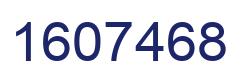 Número 1607468 imagen azul