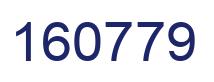 Number 160779 blue image
