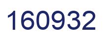 Number 160932 blue image