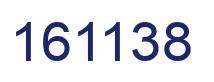 Number 161138 blue image
