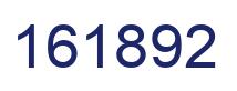 Number 161892 blue image