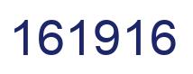 Number 161916 blue image