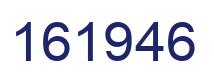 Number 161946 blue image