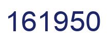 Number 161950 blue image