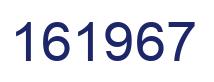 Number 161967 blue image