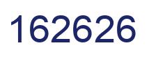 Number 162626 blue image