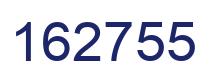 Number 162755 blue image