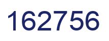 Number 162756 blue image