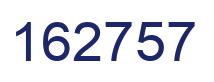 Number 162757 blue image
