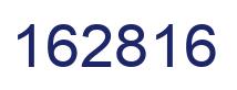 Number 162816 blue image