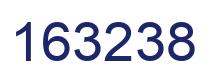 Number 163238 blue image