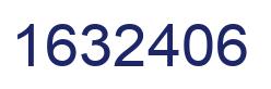 Número 1632406 imagen azul