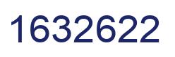 Number 1632622 blue image