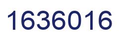 Number 1636016 blue image