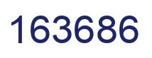 Number 163686 blue image