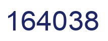 Número 164038 imagen azul