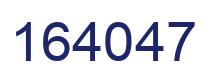 Número 164047 imagen azul