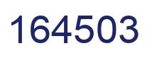 Número 164503 imagen azul