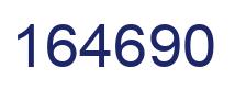Número 164690 imagen azul