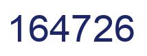 Número 164726 imagen azul