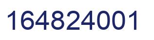 Número 164824001 imagen azul