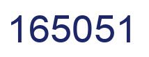Número 165051 imagen azul