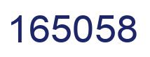 Número 165058 imagen azul