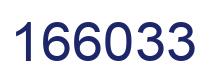 Number 166033 blue image