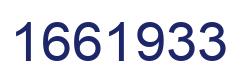 Number 1661933 blue image