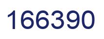Number 166390 blue image