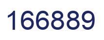 Number 166889 blue image